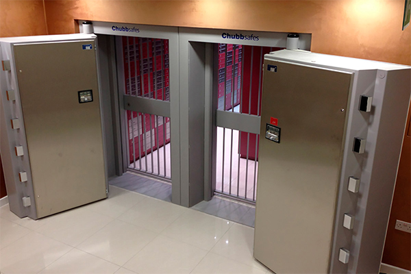 Secure vault facility